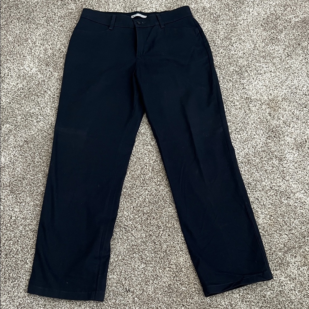 Lee Women's Black Straight Leg Pants